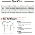 thumbnail image 3 of CYBIBO T-Shirt for Women, Casual and Breathable Cotton Ladies' Freedom Short T-Shirt, White, XXXL, 3 of 6