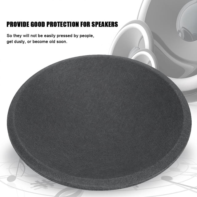 Tbest Subwoofer Poussière Exquise Artisanat 54MM Poussière Protection pour