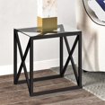 thumbnail image 3 of Henn&Hart 20" Table d'Appoint en Bronze Noircie, 3 of 8