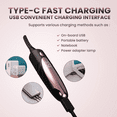 thumbnail image 5 of Heated Eyelash Curler, USB Rechargeable Electric Eyelash Curler, Quick Pre-Heat Natural Curl Long Lasting, 5 of 7