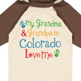 thumbnail image 4 of Inktastic Colorado Grandma Grandpa Love Me Boys or Girls Long Sleeve Baby Bodysuit, 4 of 5
