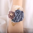 thumbnail image 3 of 6PCS Wedding Bridal Wrist Flower Girl Bridesmaid Wrist Corsage Decor for Prom Party Wedding, 3 of 4