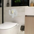 thumbnail image 1 of Soporte de Pared Perfecl para Pantuflas Estante Colgante Organizador de Almacenamiento Blanco, 1 of 8