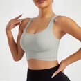 thumbnail image 4 of Yijfswar Women's Sports Bras Wirefree Low Impact Workout Bras Breathable Yoga Sport Bras for Everyday & Sleep, Size XL, 4 of 8