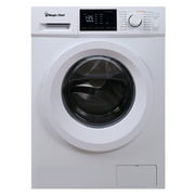Magic Chef 24 in. 2.7 cu. ft. Front Load Compact Washer in White in White