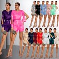 thumbnail image 5 of Mono de mujer, mono de manga larga con abertura, mono de lentejuelas de moda, mono de una pieza, mono de verano 2024 para mujer, monos, monos Y58, 5 of 5