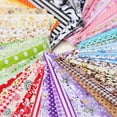 thumbnail image 2 of Patchwork 100 Pcs Tissu en Coton Patchwork Imprimé Floral Motif Assorti pour Couture Quilting 100x100mm, 2 of 7