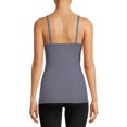 thumbnail image 3 of No Boundaries Ribbed Cami Top, 1 or 5-Pack, Women's, 3 of 5