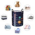 thumbnail image 6 of Xecao Solar System Print Laundry Hamper Basket,designed for Blanket Storage and Nursery Clothes in the Bedroom, 6 of 8