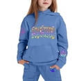 thumbnail image 2 of Girls Fall Clothing Sets Halloween Relax Boo Ghost Two Piece Suit Backyard Bonfire Night Pumpkin Picnic Toddler Pant Outfit, 2 of 7
