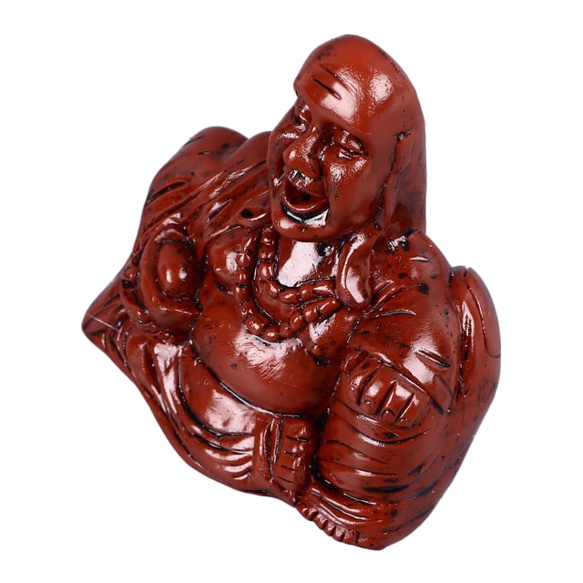 Finger Buddha Ornament, Attractive Small Buddha Flip Statue Stable Base Unique for Office for Courtyard