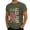 n-245Army Green1152, variant on CUSTG Men T-Shirts O-Neck Patriotic Knit T Shirt Graphic O-Neck Short Sleeve Casual Tee Independence Day Anniversary Celebration Celebrate America's 250th Anniversary Soft 1776-2026 4th Of July Tops