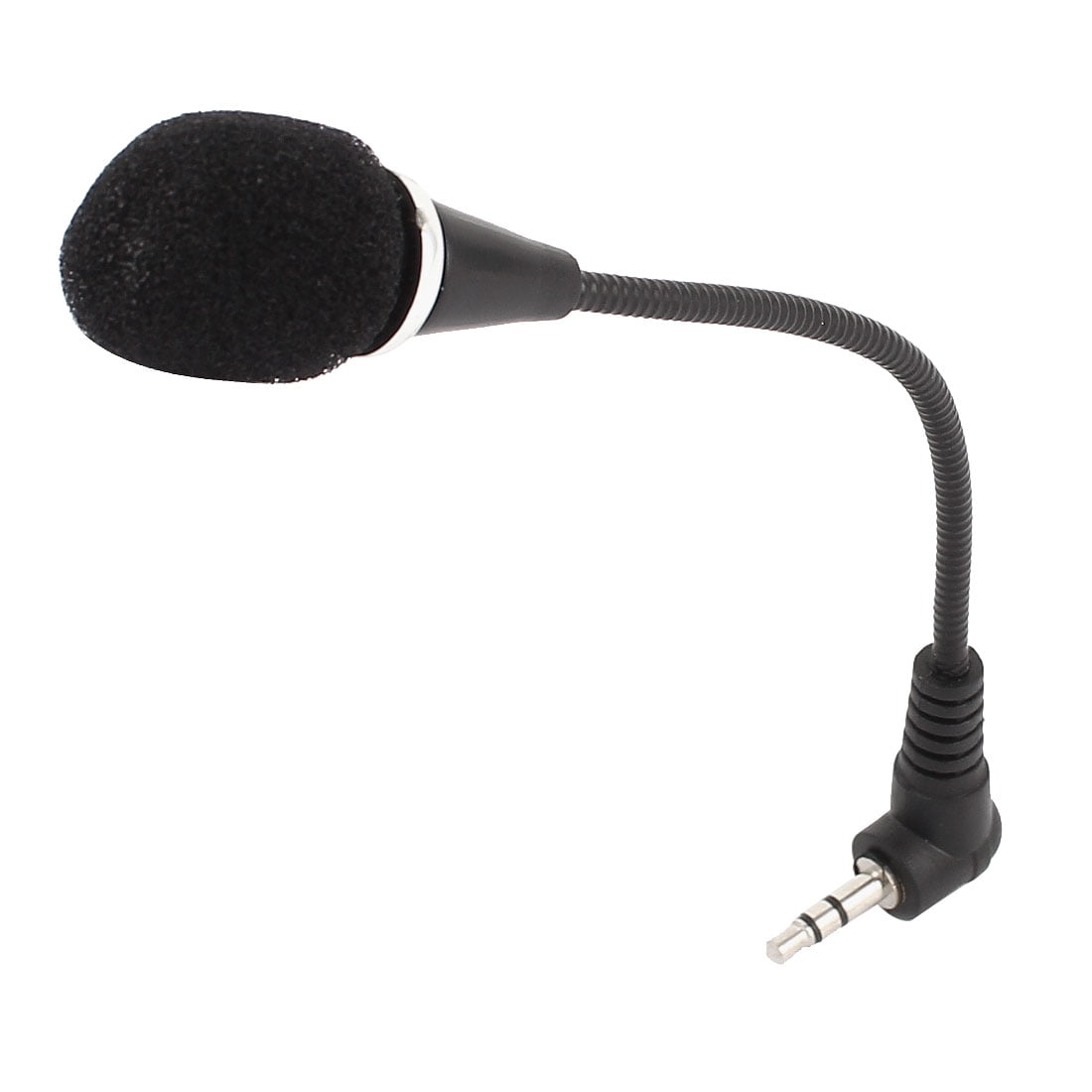 Portable Laptop PC Computer Notebook 3.5mm Microphone Mic Black