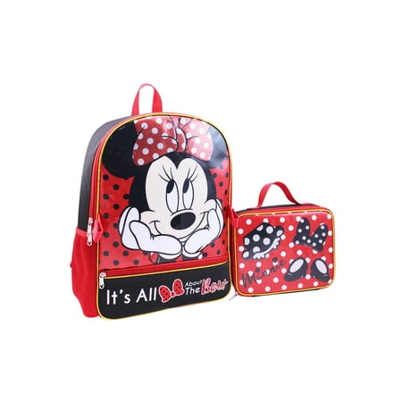DISNEY MINNIE MOUSE BACKPACK WITH LUNCH