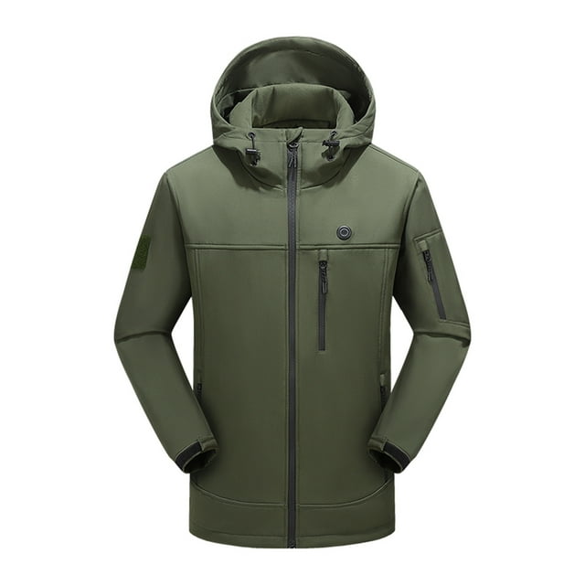 TIMIFIS Heated Vests for Men & Women Smart heated Jacket Outdoor Warm Clothing Heated For Riding Skiing Fishing Charging Via Heated Coat with PocketsFall/Winter