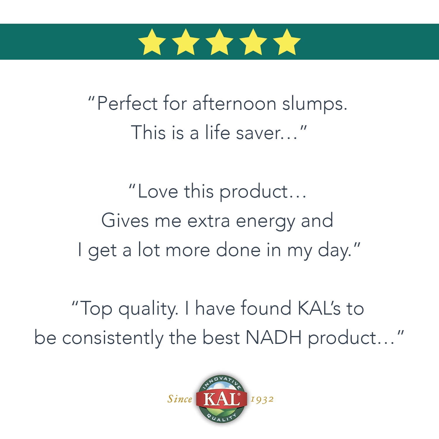 KAL NADH 5mg | 30ct