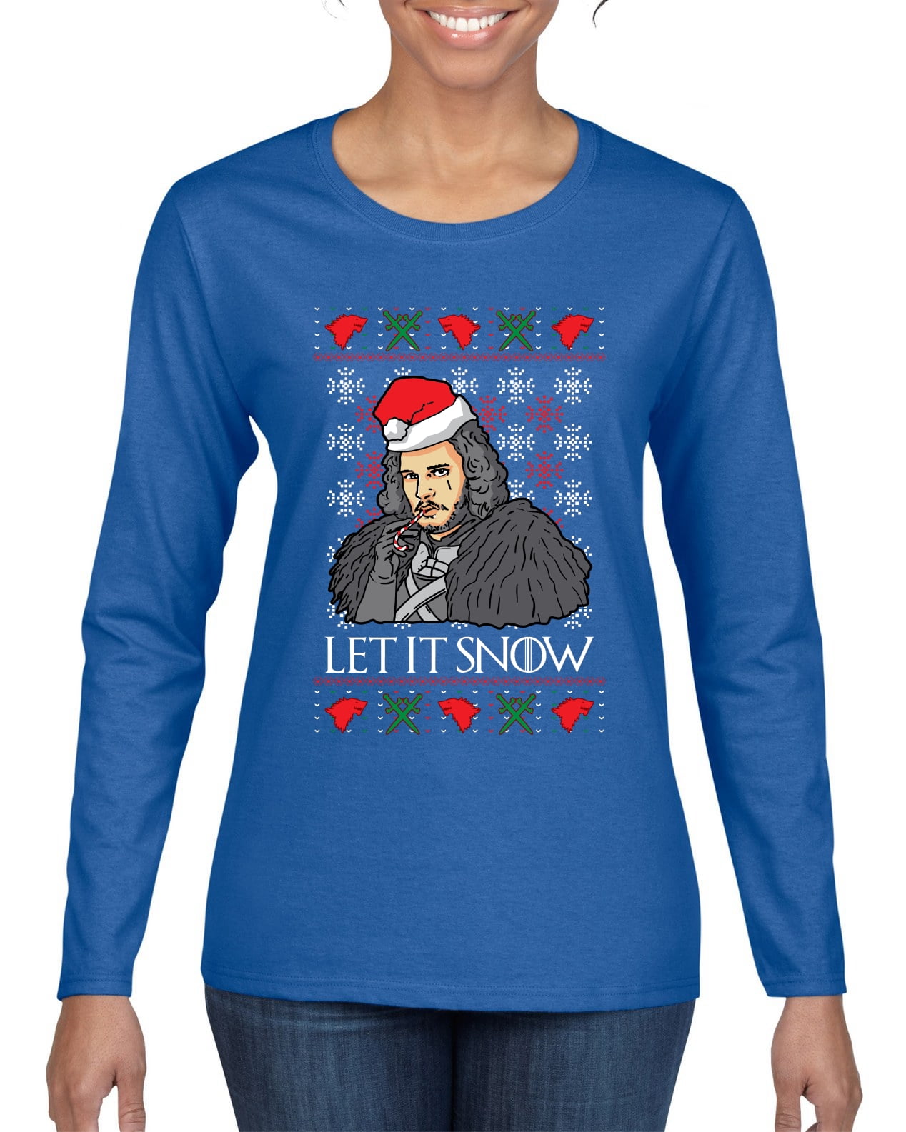 let it snow pullover walmart
