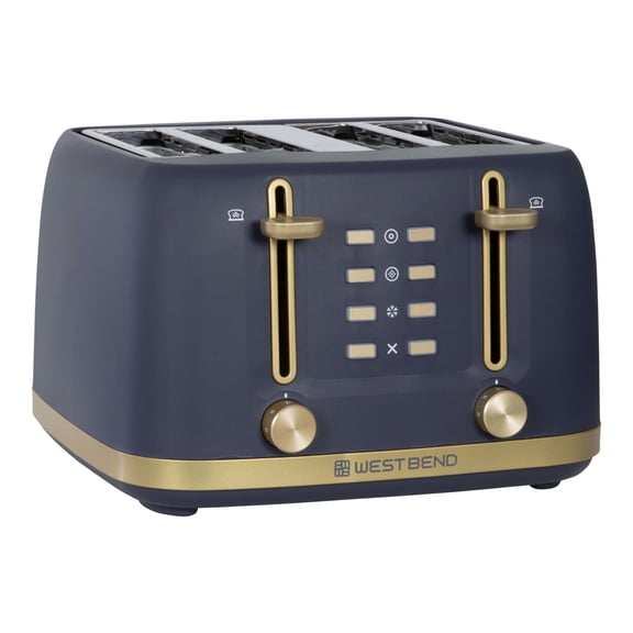 West Bend Timeless 4-Slice Toaster, in Slate Blue (TTWB4SSB13)