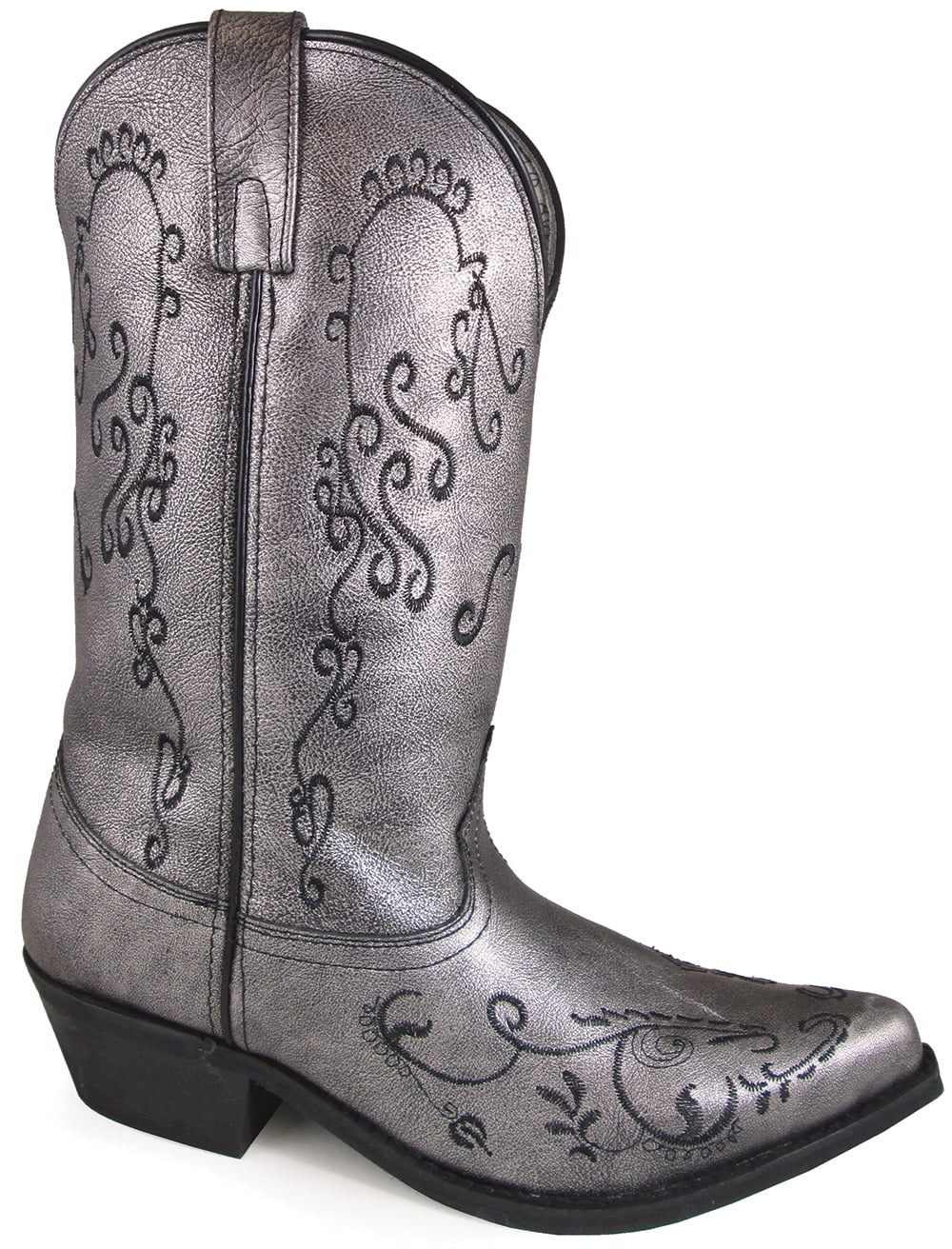 pewter cowboy boots