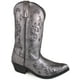 thumbnail image 1 of Bota de vaquero de cuero peltre Harlow para mujer - Talla EE. UU.: 6.5 Smoky Mountain Boots 6955-6.5M, 1 of 1