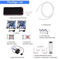 thumbnail image 4 of DIY Water Cooling Kit, 240mm Cooler Radiator G1 / 4 "CPU GPU Waterblock with LED Fan, 600L / H Pump, Hose, Tools Set, PC Water Cooler for AMD Universal Backplated, 4 of 4