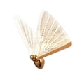 thumbnail image 2 of de pared con forma de mariposa, lámpara de acrílico teñida con mariposa, accesorio de lámpara frontal para dormitorio de la lámpara de pared, Dorado S Yinane Lámpara de pared de cabecera, 2 of 8