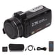 thumbnail image 2 of Vlogging Camera, Pantalla Lenta de 3,0 Pulgadas de Pantalla Lenta Grabando 18x Zoom Digital 2.7K Video Vidule Vidule Hd Salida Con Puerto USB Para Tomar Fotos, 2 of 7