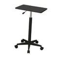 thumbnail image 3 of Luzkey Overbed Table, Movable Bedside Table Computer Desk Study Desk Standing Laptop Desk Adjustable Height for Kids Bedroom Nursery Black 85 to 107cm, 3 of 8