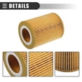 thumbnail image 4 of 1 Juego de Filtro de Aceite del Motor con Junta para BMW 330Ci 2001-2006 para BMW 328i 1996-2000 No.11427512300 Amarillo, 4 of 7
