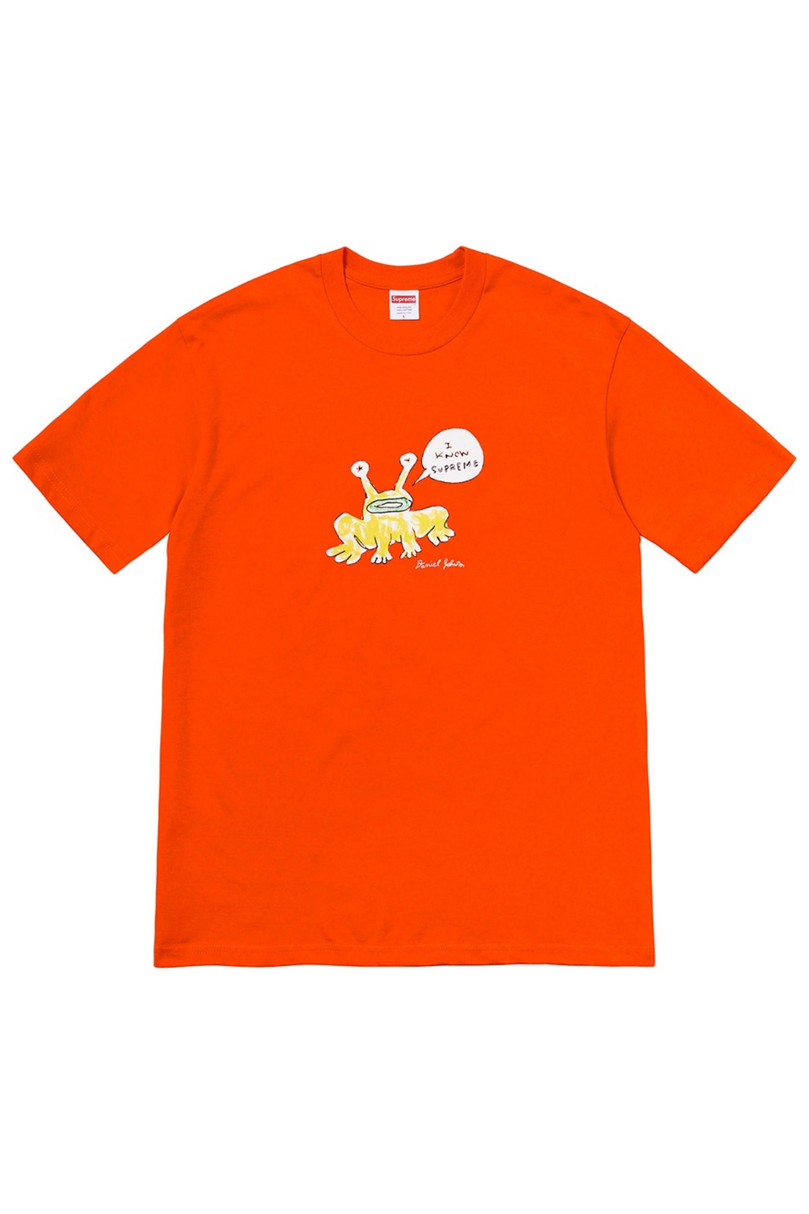 daniel johnston supreme frog tee