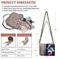 thumbnail image 4 of CAITINA Crossbody Bags for Women Trendy, 2PCS Removable Adjustable Strap Leather Crossbody Bags, 4 of 9