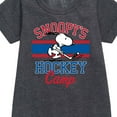 thumbnail image 2 of Peanuts - Snoopy's Hockey Camp - Toddler And Youth Girls Fleece Dress, 2 of 5