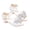 A14-White, variant on Ccpelsie Toddler Girl Sandals - Little Girls Summer Dress Shoes Lightweight Open Toe Beach Holiday(Silver,1)