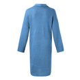 thumbnail image 3 of Vedolay Women's Cardigan Sweater Knit Button Cardigan Long Sleeve Thick Open Front Sweater Sky Blue,One Size, 3 of 3