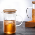 thumbnail image 2 of Verdant Touch Tasse à thé transparente 300 ml avec couvercle à thé, 2 of 12