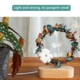 thumbnail image 2 of Luz nocturna Acrílico Cálidas Cálidas Mesas nocturnas con madera Base de la cama Artículos para el hogar Grabado Patrón de vacaciones Regalos Tipo 2 Inevent HA011269-02B, 2 of 7