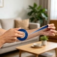 thumbnail image 6 of PPKVUFD 2 Rolls Painters Tape, Blue Tape, Masking Tape, Paint Tape for Multi-Purpose, Painting, Painter's, DIY Artist Crafts Arts (0.39in x 22yd) Decoration Labeling No Residue, Easy Removal, 6 of 8