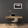 thumbnail image 3 of Zheng, Michael 32x20 White Modern Wood Framed Museum Art Print Titled - Dusk Of Badland, 3 of 4