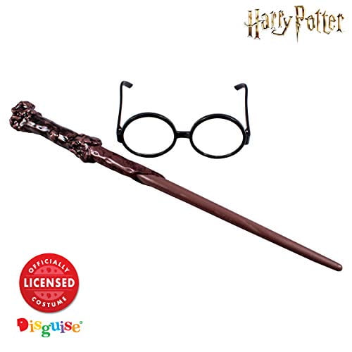 Harry Potter Lunettes Baguette Magique Costume Kit Enfants Adulte Magicien  Accessoire 