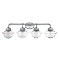 thumbnail image 1 of Savoy House Fairfield 4 Light Bath Bar in Chrome, 1 of 1