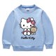thumbnail image 3 of Hello Kitty ropa para niños estampado de dibujos animados niñas dulce cuello redondo manga larga Sudadera con capucha suéter bebé estudiante Casual Top de algodón, 3 of 4