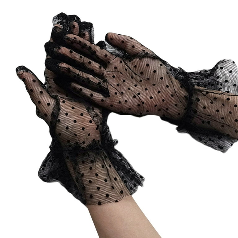 Vintage lace gloves uk deals