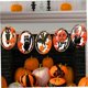 thumbnail image 3 of Halloween Wooden Cats Chain Pumpkin Ornament Plaque Decorations Hy, 3 of 4