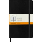 Moleskine Classic Notebook, Soft Cover, Large (5 x 8.25") Ruled/Lined