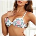 thumbnail image 6 of GaThRRgYP Bras for Women GaThRRgYP Women Print Bra with Steel Ring Sexy and Comfortable Girl Underwear Sexy Lingerie, 6 of 8