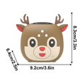 thumbnail image 3 of Liquidation! Mini Haut-Parleur Bluetooth Portable avec Emplacement pour Carte - Design Cerf Mignon Haut-Parleur Sans Fil pour Cadeaux Maison & Extérieur, 3 of 9