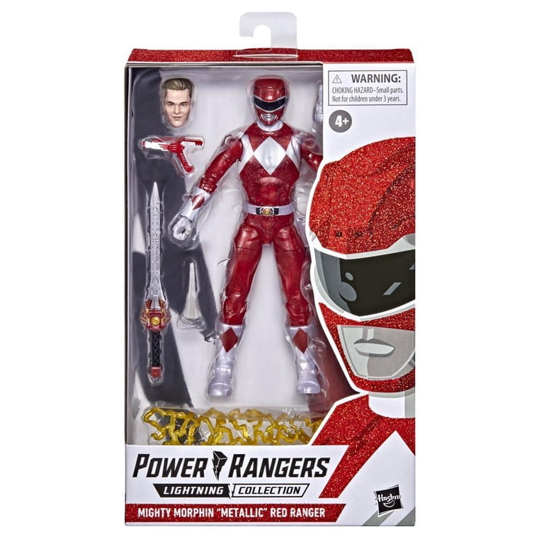 特撮 Power Rangers Lightning Mighty Morphin Power Rangers Lightning Collection Mighty Morphin Metallic Red