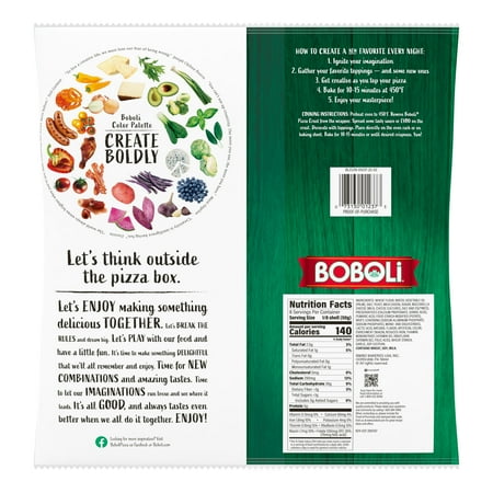 (3 Pack) Boboli 12" Original Pizza Crust 14oz