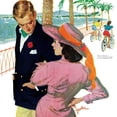 thumbnail image 3 of Marmont Hill "The Strategy of Love" by Joe Bowler Painting Print on Canvas, 3 of 5