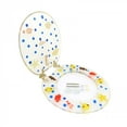 thumbnail image 6 of Renovator's Supply Sea Horse Polyresin Standard Round Toilet Seat with PVD Hinge, 6 of 7